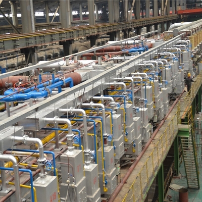 Açık Alev Fırınlı SS Tavlama Asitleme Hattı 0.2MM 3.2mm 450-650mm 180000TPY