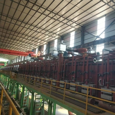 GI Sıcak Daldırma Galvanizleme Hattı Ekipmanları 0.15-0.8mm 1250mm 200000TPY