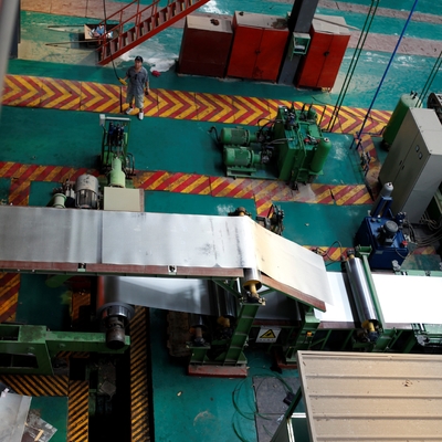 Daldırma Galvaniz Hattı Ekipmanları 1.2mm 2.5mm 1250mm 250000TPY