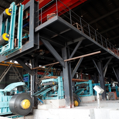 CRC Sıcak Daldırma CGL Galvanizleme Hattı Prosesi 0.8mm-2.0mm 630mm
