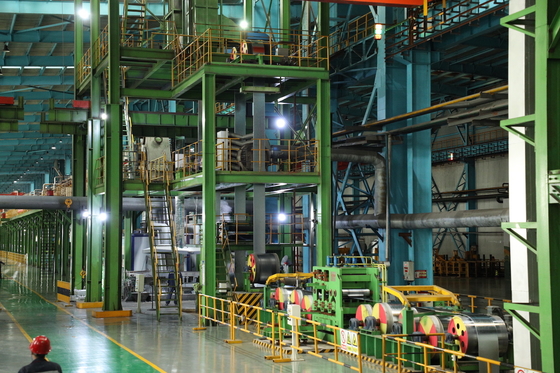Sıcak Rulo için 1.0mm 400-500mm Cgl Galvanizleme Hattı