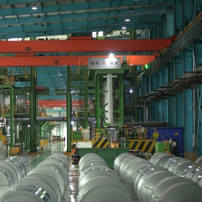 0.3mm Soğuk Haddelenmiş Rulo Galvanizleme Hattı Ekipmanları Sürekli