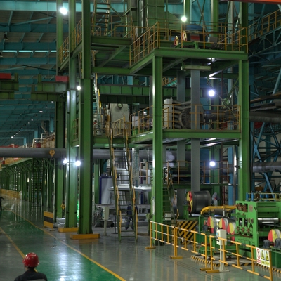 Çelik Endüstrisi için 1.0-3.0mm 450mm Sürekli Galvanizleme Hattı Prosesi
