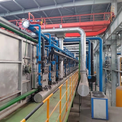Sıcak Haddelenmiş Rulo Malzemesi İçin Sürekli 1250mm Galvaniz Cgl Hattı