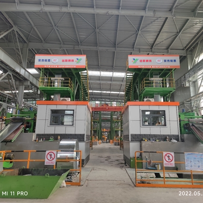 0.25mm Galvaniz Hattı Ekipmanları Soğuk Haddelenmiş Rulo İçin Sürekli Tip