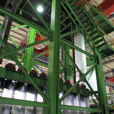 Soğuk Haddelenmiş Rulo Galvanizleme Hattı Ekipmanları Sürekli 650/850mm Dar Şerit