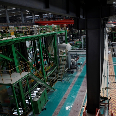 Soğuk Haddelenmiş Rulo Sürekli Sıcak Daldırma Galvaniz Tesisi 500mm