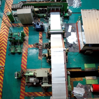 Bobinler Metal için GI GL Galvanizli Galvalume Hattı