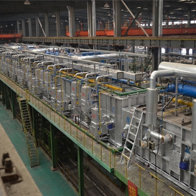 CGL Sürekli Asitleme Hattı Asit Hattı Açık Ateş Fırını 0.15mm 1.5mm 1250mm