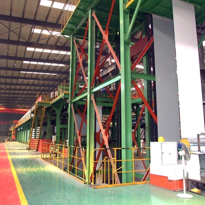 650mm Çelik Renkli Kaplama Hattı Prosesi Cgl Sürekli Galvanizleme Hattı