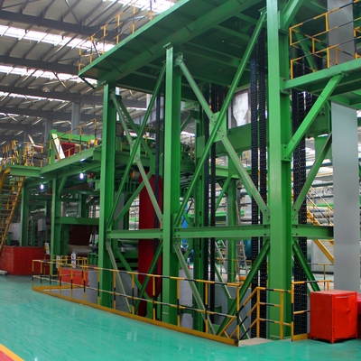 Yassı Çelik Metal 150000 T / Y için Karbon Çelik Renkli Kaplama Hattı