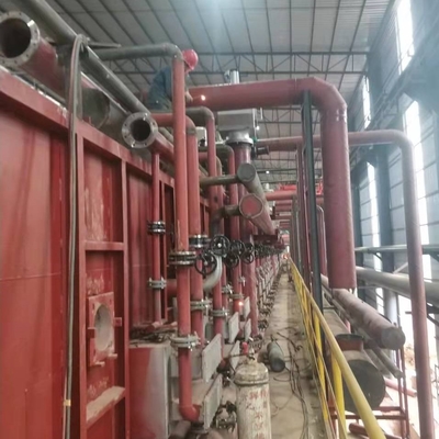 Cgl Sürekli Galvaniz Hattı Fırını 0.6-1.2mm 550mm 150000TPY Sac