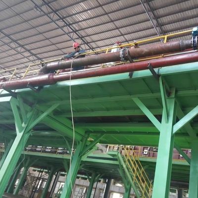 Sıcak Daldırma Galvaniz Fırını İşlemi 1.5-3.0mm 650mm Çelik Metal