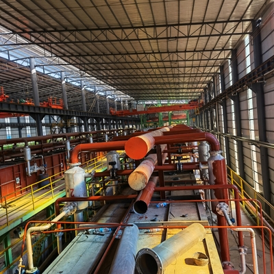 Çelik Şerit Sıcak Daldırma Galvaniz Hattı Üreticisi 0.5-1.5mm 400mm 70000TPY