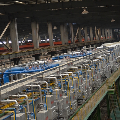 Tavlama Galvanizleme Hattı Ekipmanları 0.5mm 1.5mm 750mm 280000TPY