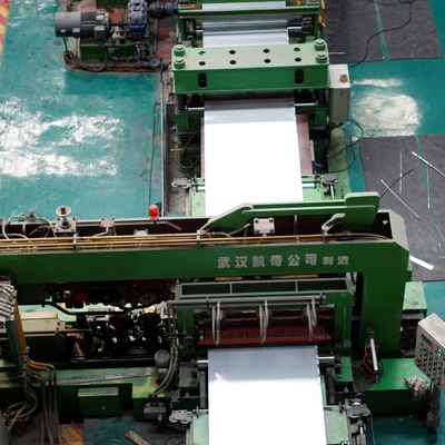 150000TPY Sıcak Daldırma Galvanizli Üretim Hattı 0.6mm 1.2mm 550mm