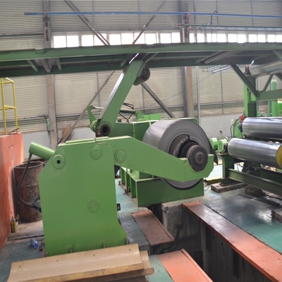 CGL Galvanizli Çelik Hat Sıcak Daldırma Galvaniz Makinesi 0.3-2.5mm 650-1300mm