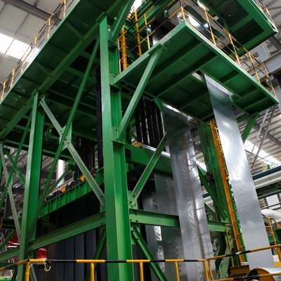 Asitleme Olmayan CGL Galvanizleme Hattı Makinesi 0.16-0.8mm 1250mm