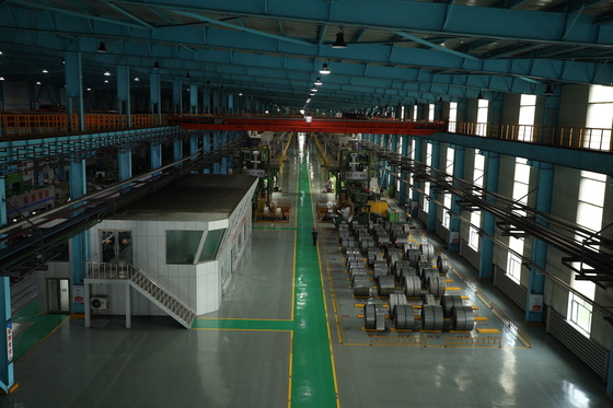 2.0mm 4.0mm 780mm Sürekli Galvaniz Hattı Çift İş