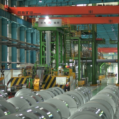 Soğuk Haddelenmiş Rulo İçin 0.12-0.7mm Cgl Galvaniz Hattı