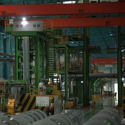 Fırın ve Elektrik Ekipmanları ile 650mm-1250mm Cgl Sürekli Galvaniz Hattı