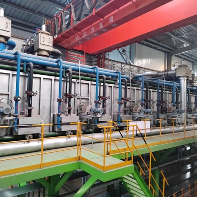 Sıcak Haddelenmiş Rulo Malzemesi İçin Sürekli 1250mm Galvaniz Cgl Hattı