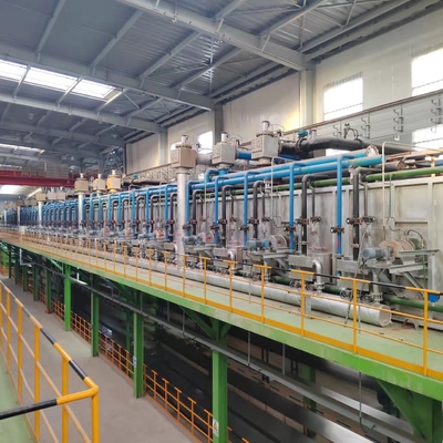 Fırın ve Elektrik Ekipmanları ile Max 1250mm Sürekli Galvanizleme Hattı