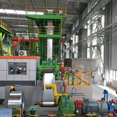 0.25mm Galvaniz Hattı Ekipmanları Soğuk Haddelenmiş Rulo İçin Sürekli Tip