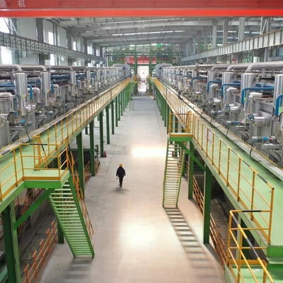 Cs Çelik Endüstrisi Sürekli Galvanizleme Hattı 1.2-3.0mm Max 1250mm
