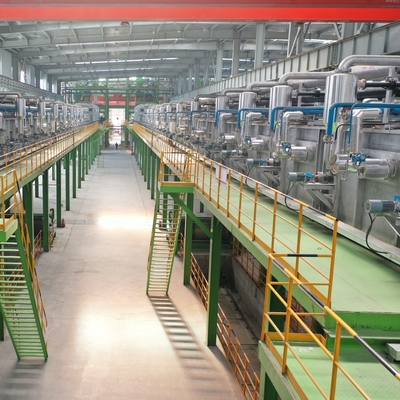 Çelik Endüstrisi Fırın gazı ile Sıcak Haddeleme Sonrası Sürekli Galvanizleme