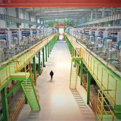 Çelik Şerit Bobin Post Metal 1500mm için Otomatik Sıcak Daldırma Galvaniz Tesisi Ekipmanları