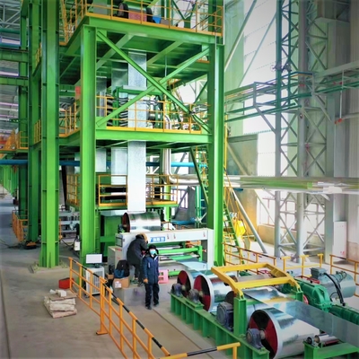 Dikey Sürekli Galvaniz Hattı Elektro Çelik Galvaniz Tesisi Tasarımı
