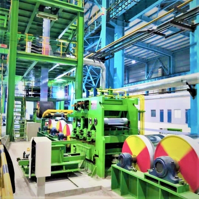 Çelik Sürekli Galvanizleme Hattı Ekipmanları Sıcak Daldırma Galvalume 600-1250mm