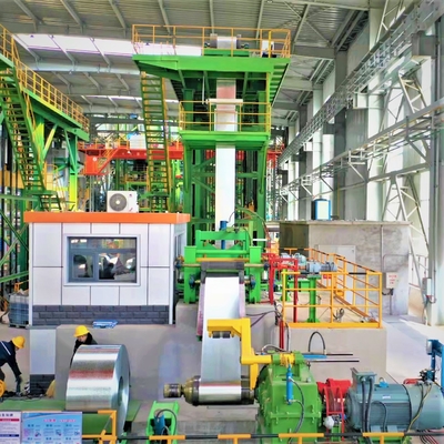 Çinko Kaplama Sürekli Galvanizleme Hattı Fırın Sac 1.0 ~ 2.5mm