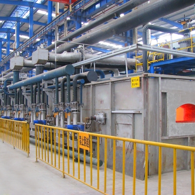 Metal Levha Sıcak Daldırma Galvaniz Tesisi Üreticileri Tasarım 1.0-2.25mm 400-1250mm
